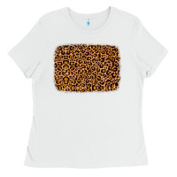 White leopard glitter background Ladies Tee - JahusDesignShop