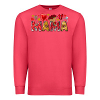 Cardinal Valentine's Day Mama Mother's Day Premium Sweatshirt - HowdyJamesFarm