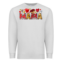 Dove Grey Valentine's Day Mama Mother's Day Premium Sweatshirt - HowdyJamesFarm