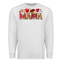 Oatmeal Heather Valentine's Day Mama Mother's Day Premium Sweatshirt - HowdyJamesFarm