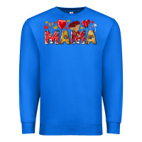 True Royal Valentine's Day Mama Mother's Day Premium Sweatshirt - HowdyJamesFarm