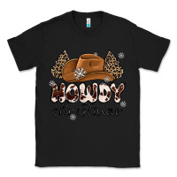 Black howdy christmas Classic Tee - MaliasSmallBusiness