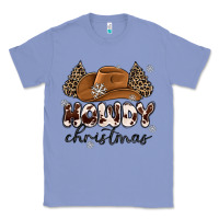 Colony Blue howdy christmas Classic Tee - MaliasSmallBusiness