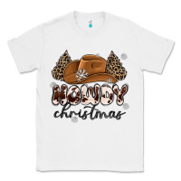White howdy christmas Classic Tee - MaliasSmallBusiness