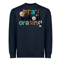 Navy Pray Without Ceasing Heavyweight Sweatshirt - LillyAllenDesigns