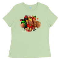 Matcha Juneteenth sneaker and heel afro woman Ladies Tee - RanaPortraitStore