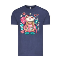 Vintage Denim dentist gnome Vintage Tee - NancyCooperArtShop