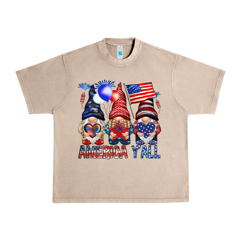 America Yall Urban Heavy Tee by NancyCooperArtShop | Teevron
