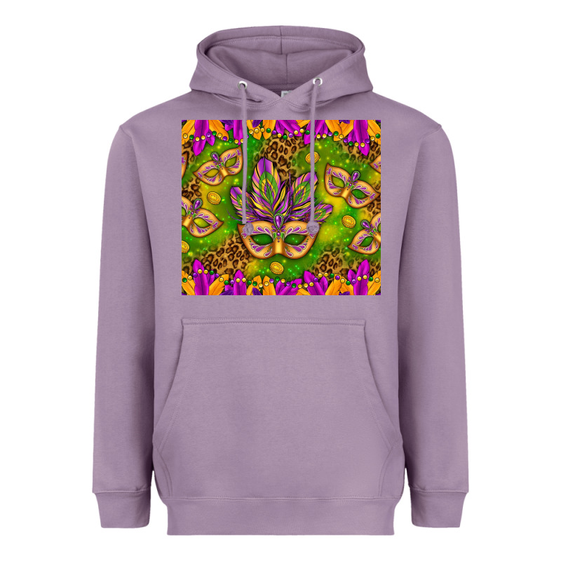 Mardi Gras Masks And Coins Tumbler Heavyweight Hoodie by HowdyJamesFarm | Teevron