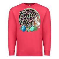 Cardinal Easter vibes Easter Day Premium Sweatshirt - CowGirlArtShop