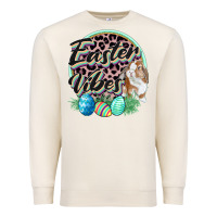 Sandshell Easter vibes Easter Day Premium Sweatshirt - CowGirlArtShop