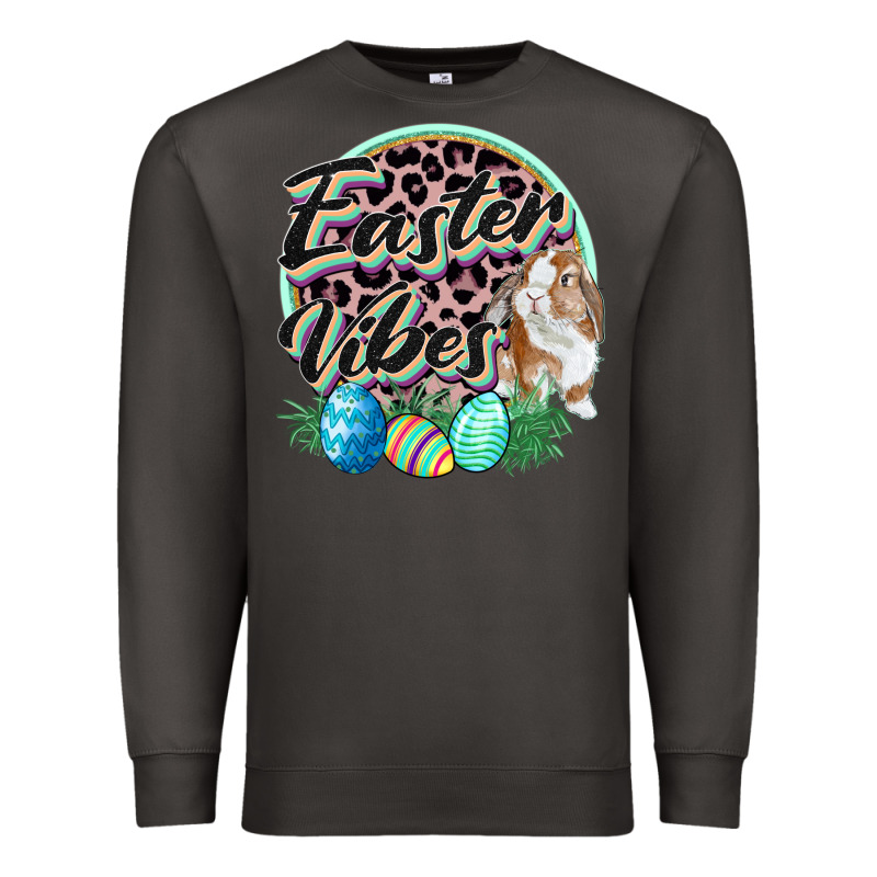 Easter Vibes Easter Day Premium Sweatshirt by CowGirlArtShop | Teevron