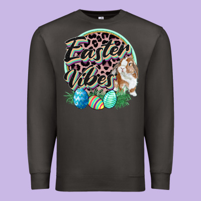 Easter Vibes Easter Day Premium Sweatshirt Designed By Cowgirlartshop