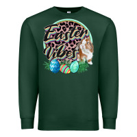 Sports Green Easter vibes Easter Day Premium Sweatshirt - CowGirlArtShop