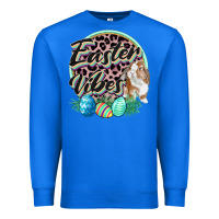 True Royal Easter vibes Easter Day Premium Sweatshirt - CowGirlArtShop