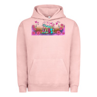 Pigment Salmon proud nurse libbey glass Urban Hoodie - BundleAndBundleShop