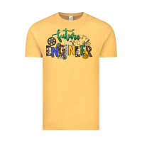 Vintage Mustard future engineer Vintage Tee - NancyCooperArtShop
