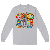 Moon Dust autism awareness butterfly infinity symbol Long Sleeve Tee - LillyAllenDesigns