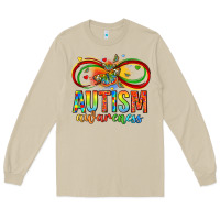 Mushroom autism awareness butterfly infinity symbol Long Sleeve Tee - LillyAllenDesigns