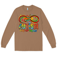 Toasted Coconut autism awareness butterfly infinity symbol Long Sleeve Tee - LillyAllenDesigns