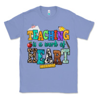 Colony Blue teaching is a work of heart Classic Tee - NancyCooperArtShop