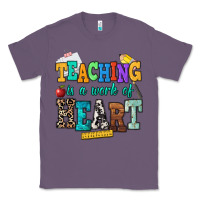 Lavender teaching is a work of heart Classic Tee - NancyCooperArtShop
