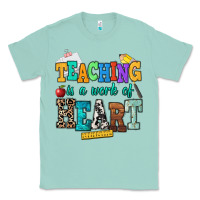 Seafoam teaching is a work of heart Classic Tee - NancyCooperArtShop