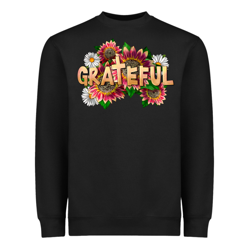 Grateful Religious Heavyweight Sweatshirt by LillyAllenDesigns | Teevron