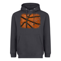 Smoke Basketball leopard glitter background Heavyweight Hoodie - HowdyJamesFarm