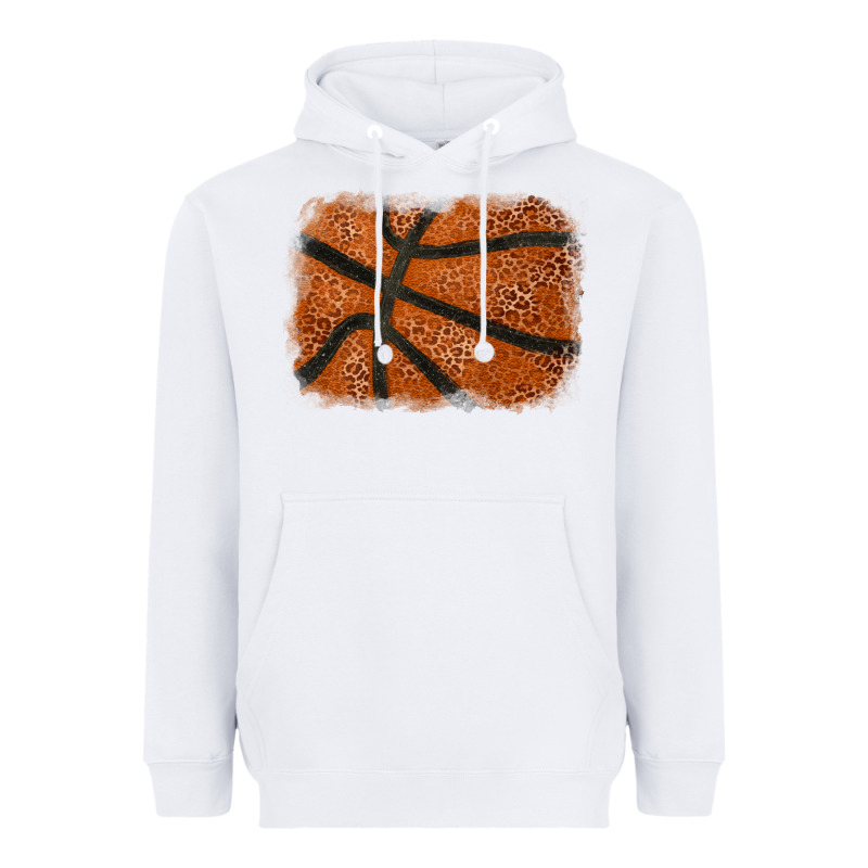 Basketball Leopard Glitter Background Heavyweight Hoodie by HowdyJamesFarm | Teevron