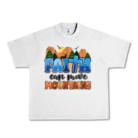 Lunar Rock faith can move mountains Urban Heavy Tee - MaliasSmallBusiness