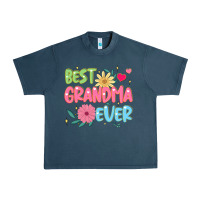 Midnight Navy best grandma ever Urban Heavy Tee - JahusDesignShop