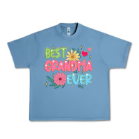Pebble Blue best grandma ever Urban Heavy Tee - JahusDesignShop