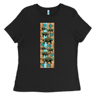 Dinosaur Ankylosaurus Pen Wrap Ladies Tee | Teevron