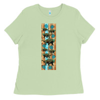Matcha dinosaur ankylosaurus pen wrap Ladies Tee - Artiststas