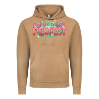 I Am Not Perfect Vintage Hoodie | Teevron