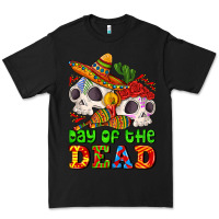 Black mexican day of the dead Premium Tee - AdoDesignShop