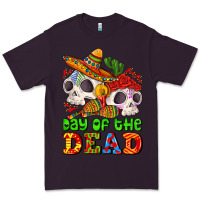 Plum mexican day of the dead Premium Tee - AdoDesignShop