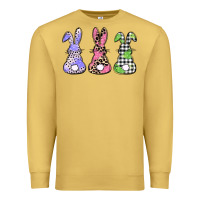 Antique Gold Easter bunnies Premium Sweatshirt - CowGirlArtShop