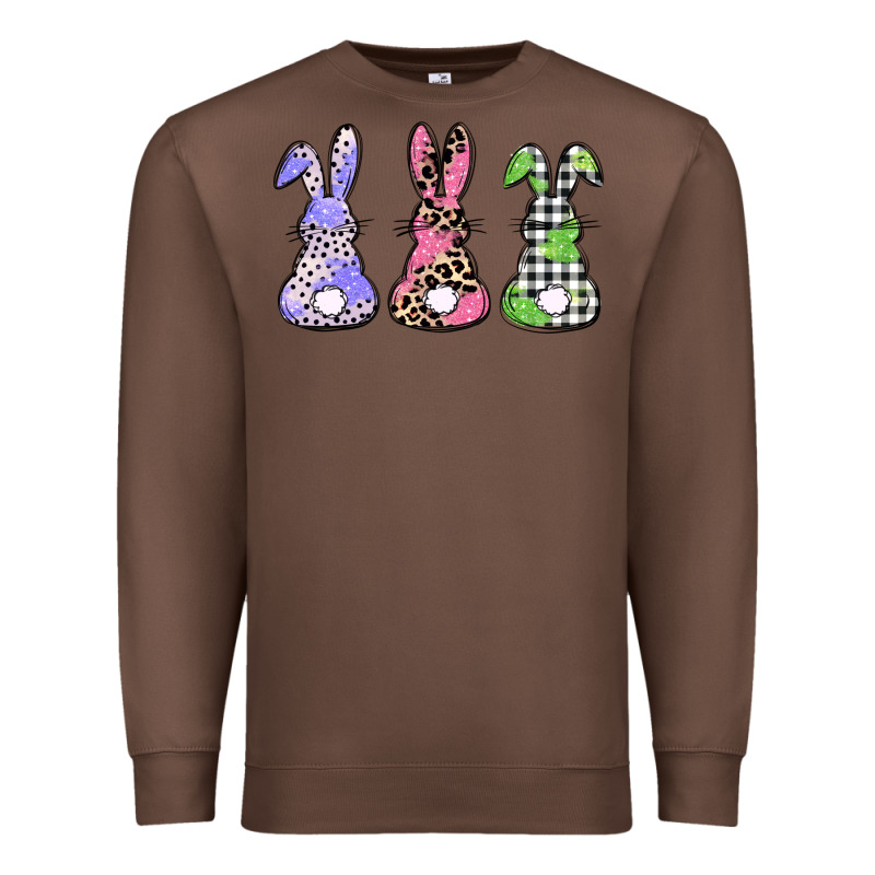 Easter Bunnies Premium Sweatshirt by CowGirlArtShop | Teevron