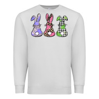 Dove Grey Easter bunnies Premium Sweatshirt - CowGirlArtShop