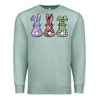 Seafoam Easter bunnies Premium Sweatshirt - CowGirlArtShop