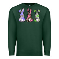 Sports Green Easter bunnies Premium Sweatshirt - CowGirlArtShop