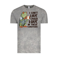 Cloud Rock i cant live laugh love in these conditions Vintage Tee - MaliasSmallBusiness