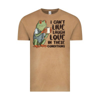 Vintage Camel i cant live laugh love in these conditions Vintage Tee - MaliasSmallBusiness