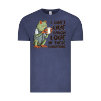 Vintage Denim i cant live laugh love in these conditions Vintage Tee - MaliasSmallBusiness