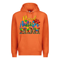Carrot proud autism mom Premium Hoodie - CowGirlArtShop