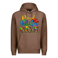 Chestnut proud autism mom Premium Hoodie - CowGirlArtShop