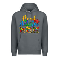 Rock proud autism mom Premium Hoodie - CowGirlArtShop