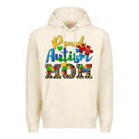 Tofu proud autism mom Premium Hoodie - CowGirlArtShop